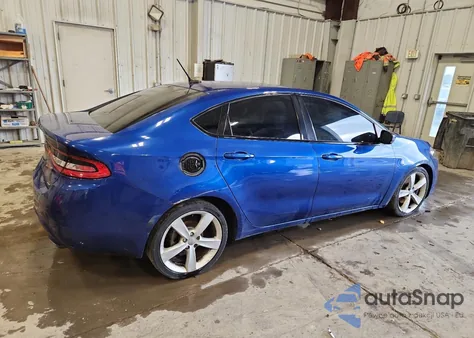 2014 Dodge Dart Gt из США, поврежденный, VIN 1C3CDFEB5ED798482